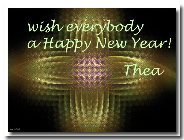 Wish all of you a Happy New Year