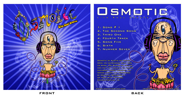 Osmotic CD Cover: front/back