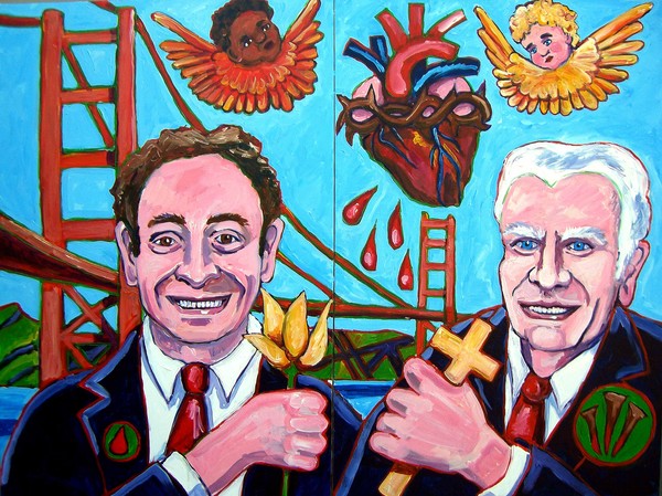Harvey Milk and Billy Graham (2009)