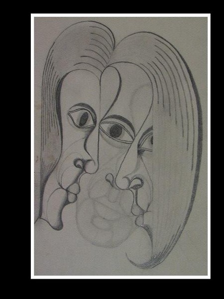 Three faces, more or less...