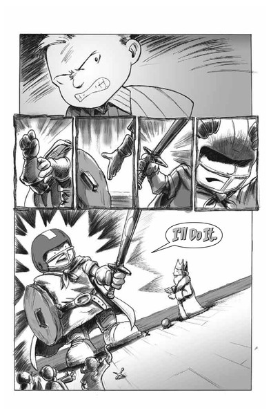 George and the Monster page 4