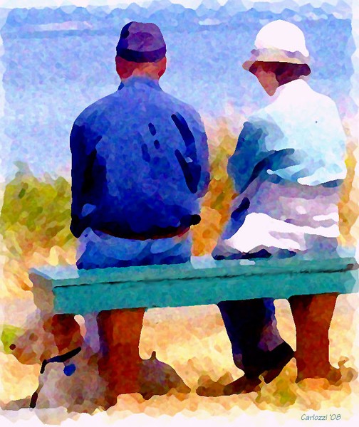 Bench Vu Couple