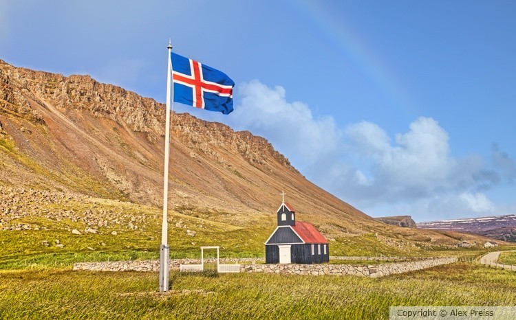 Raudasandur Church 