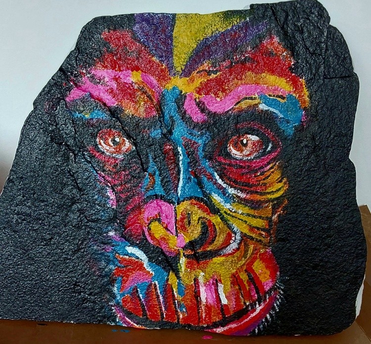 Ape on Stone