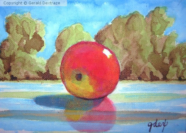 acrylic ink (1) test on canvas [original sold]