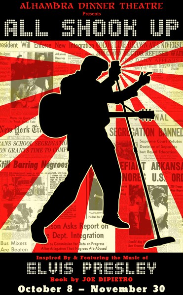 ALL SHOOK UP Theatre Poster