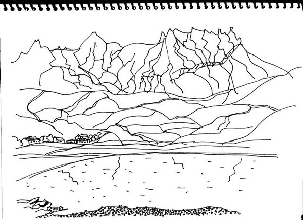 iceland sketches