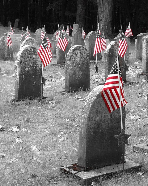 Memorial Day At The Cemetery