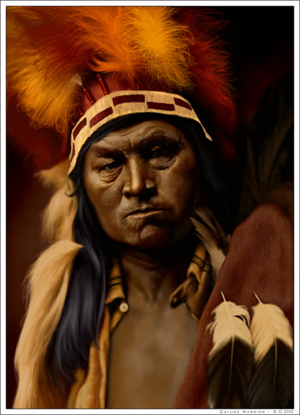 Cayuse warrior