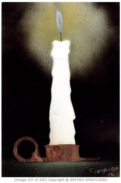 this spraypainting i introduced flame techniquealthough ive yet to see another spraypainter try it 