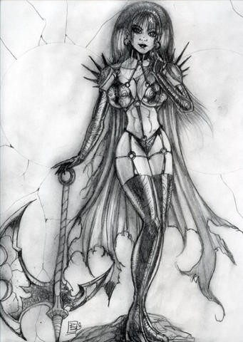 Warrior woman
