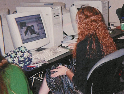Student Learning Photoshop