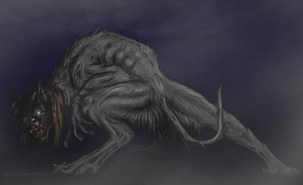 The moonlight brings out the inner beast