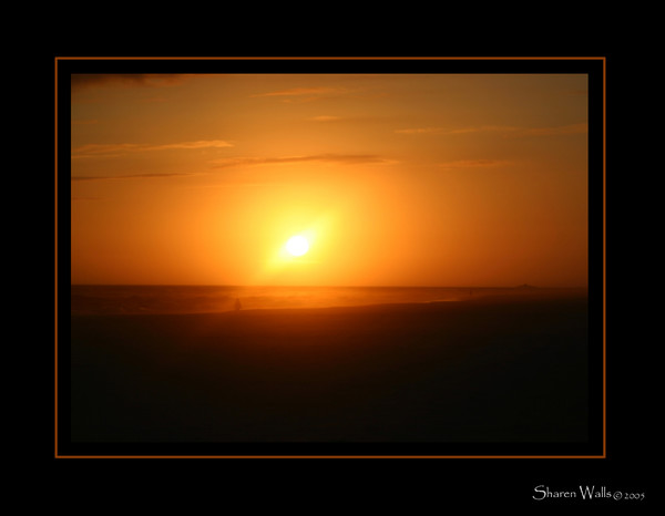 Sunset in the Gulf