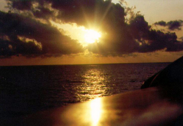 sun set