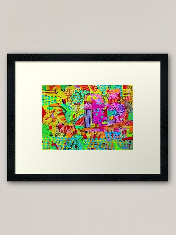 Framed art print by Veera Zukova