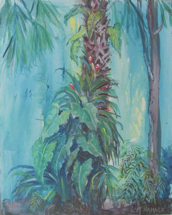 1700 Garden in a Palm Tree