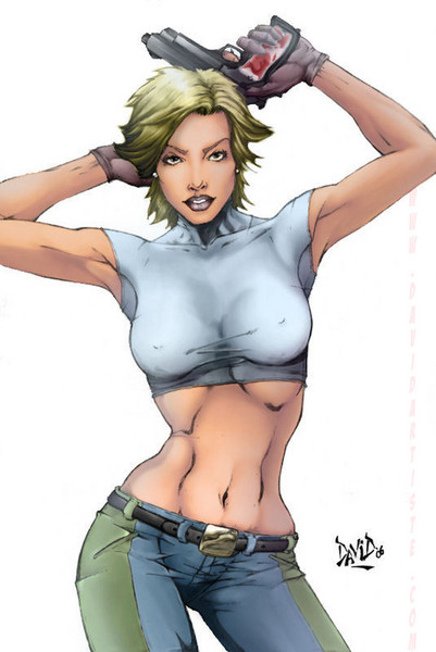 Abbey Chase-Danger Girl (colored)
