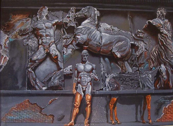 Pergamon Bas-Relief Illusions