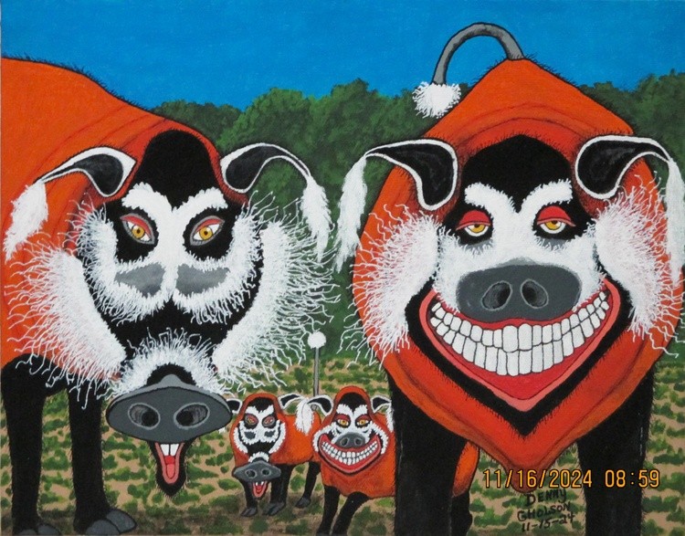 Red River Hogs