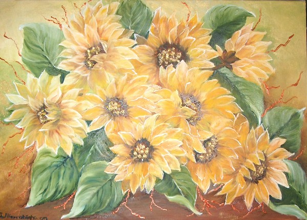 SUNFLOWERS I