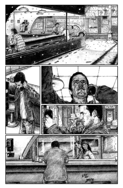 NIGHT WARRIOR sample page 1