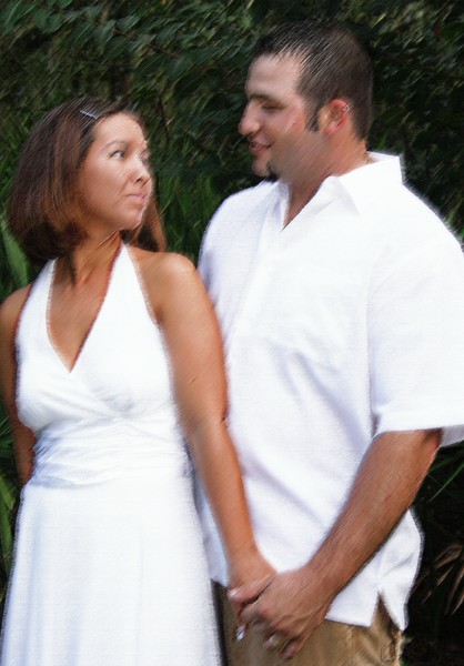 HAPPY COUPLE ON CANVAS