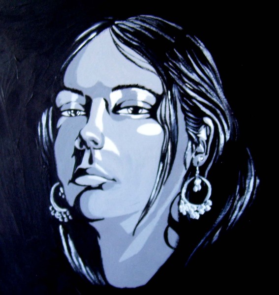 Serious Self Portrait