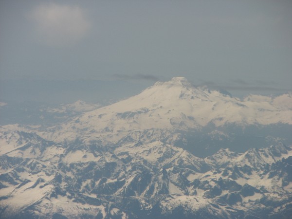 the rockies from the plane