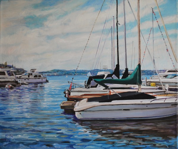 Marina on Lake Union