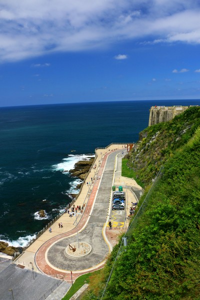 View of the Atlantic from Mt Urgull