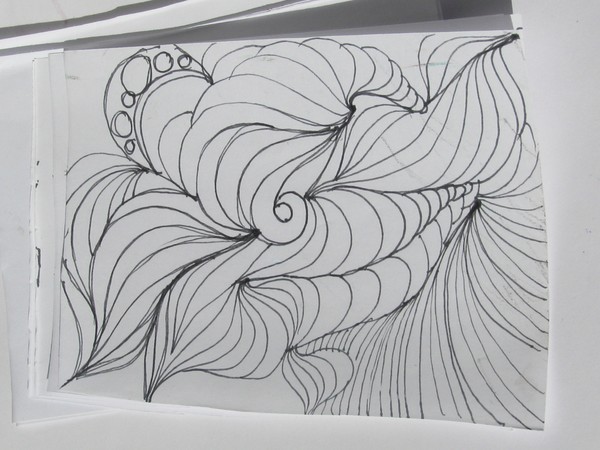 Art-card-Abstract drawing-new by Heli2010©