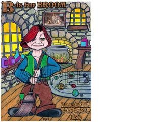 character in book waiting to have published
