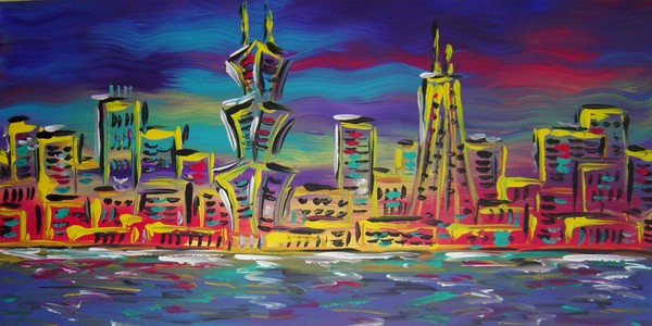 Painting by Eugenia Abramson