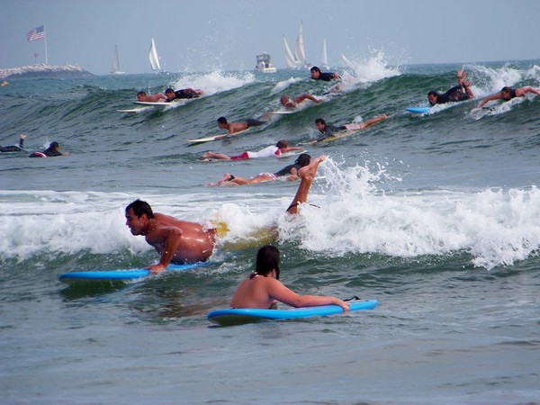 Hitting the Waves