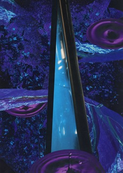 Shapes in blue