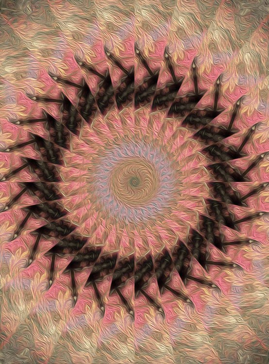 Painted Kaleidoscope 18