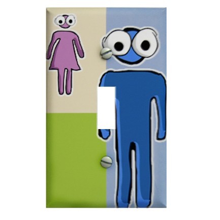 Big Boy Light Switch Cover