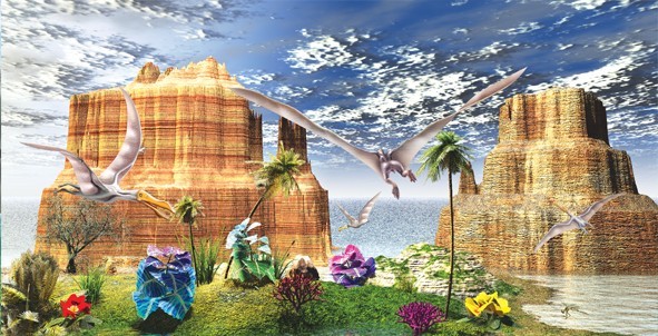 the pterosaurs