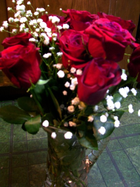 Blood red