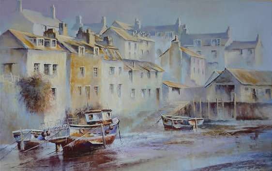 Polperro Harbour Cornwall