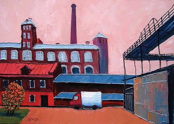 St. Petersburg. The Karl Marx Plant.