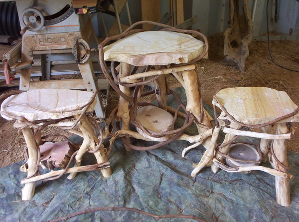 sandstone topped tables