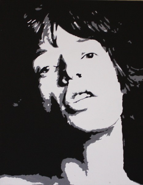 Mick Jagger of The Rolling Stones Portrait