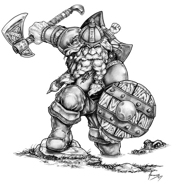 Charging Dwarf