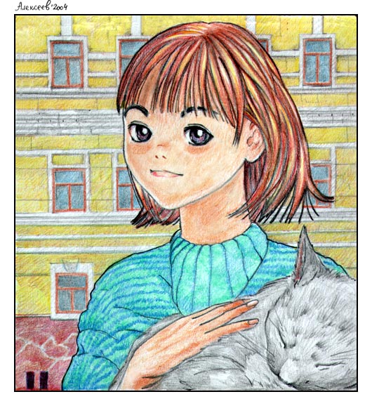 Gray cat