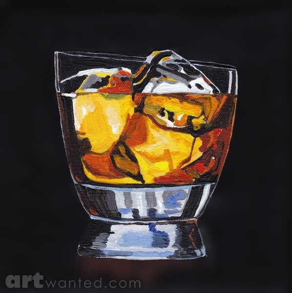 One bourbon