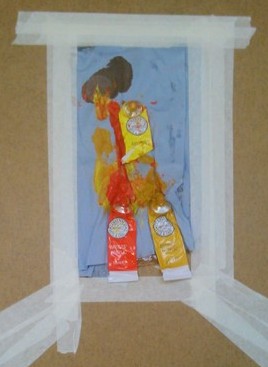 residue of a days painting