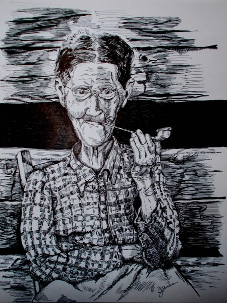 Old Mountain Lady