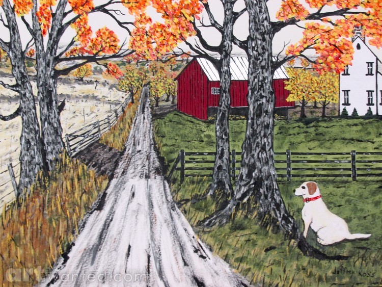 Sadie The Farm Dog